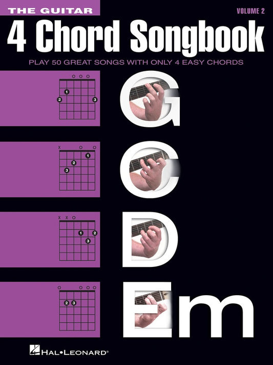 GUITAR 4 CHORD SONGBOOK VOL 2 G-C-D-EM