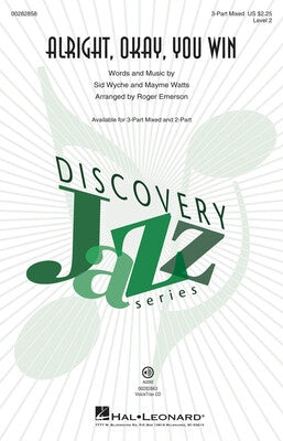 ALRIGHT OKAY YOU WIN 3 PART MIXED