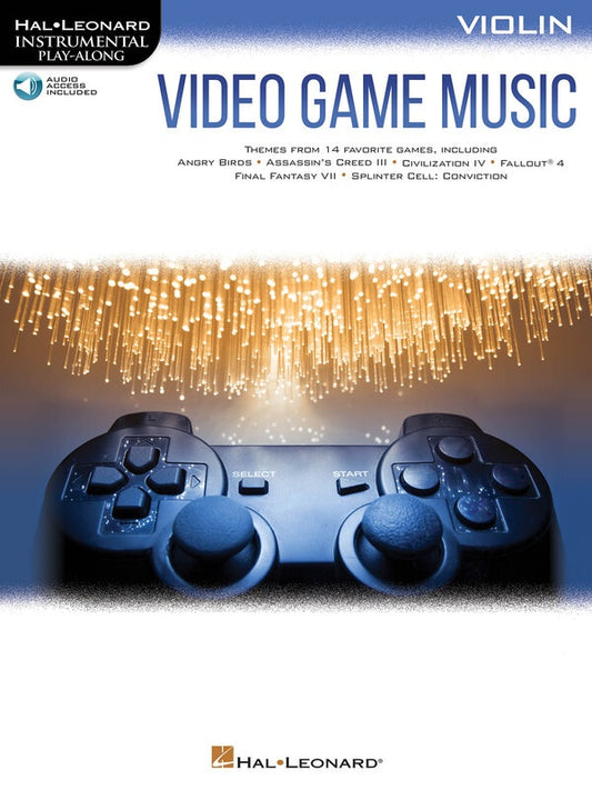 VIDEO GAME MUSIC FOR VIOLIN BK/OLA