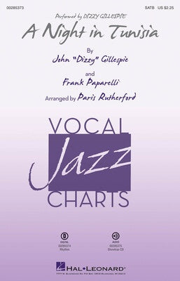 A NIGHT IN TUNISIA SATB