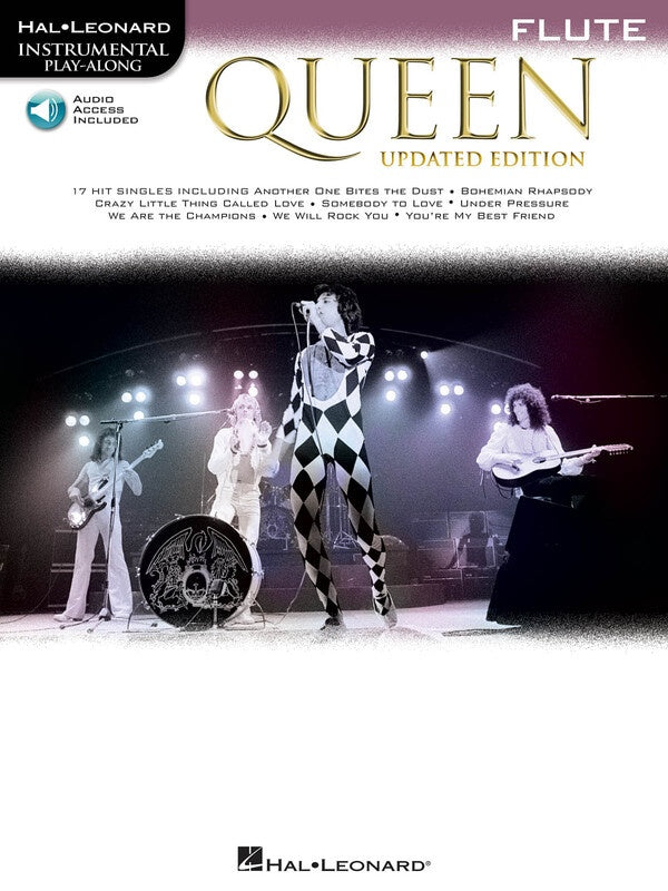 QUEEN FOR FLUTE UPDATED EDITION BK/OLA