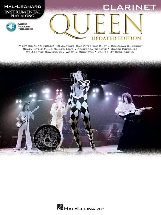 QUEEN FOR CLARINET UPDATED EDITION BK/OLA