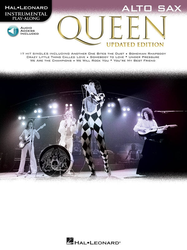 QUEEN FOR ALTO SAX UPDATED EDITION BK/OLA