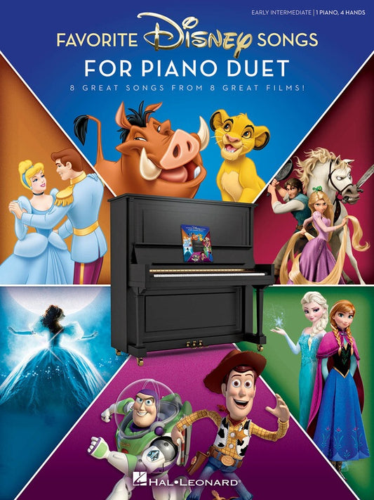 FAVORITE DISNEY SONGS FOR PIANO DUET