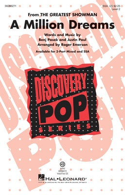 A MILLION DREAMS SSA