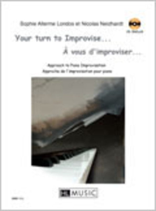 YOUR TURN TO IMPROVISE BK/CD