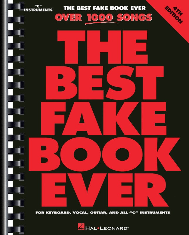 BEST FAKE BOOK EVER 4TH ED C EDITION