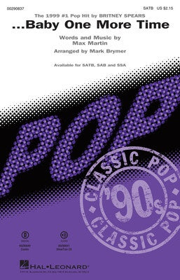 BABY ONE MORE TIME SATB