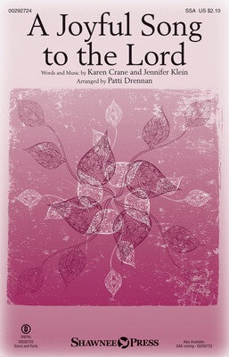 A JOYFUL SONG TO THE LORD SSA