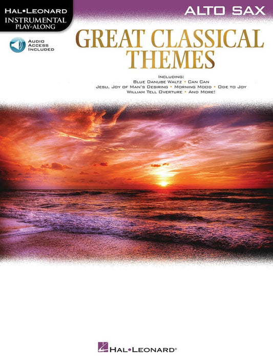 GREAT CLASSICAL THEMES FOR ALTO SAX BK/OLA