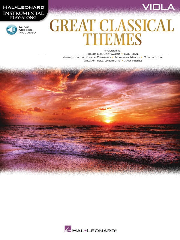 GREAT CLASSICAL THEMES FOR VIOLA BK/OLA