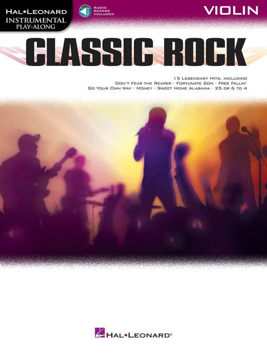 CLASSIC ROCK FOR VIOLIN BK/OLA