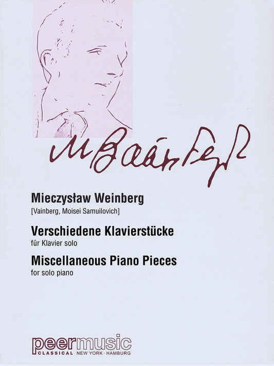 WEINBERG - MISCELLANEOUS PIANO PIECES