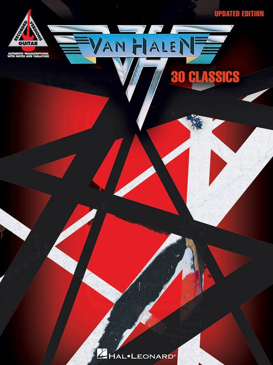 VAN HALEN - 30 CLASSICS GUITAR TAB RV UPDATED EDITION