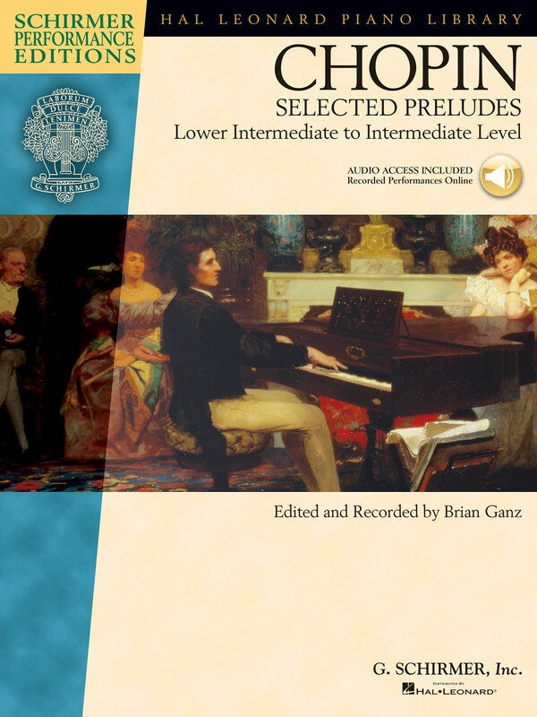 CHOPIN - SELECTED PRELUDES BK/OLA SPE