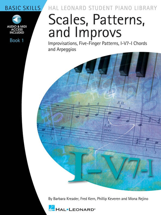 HLSPL SCALES PATTERNS AND IMPROVS BK 1 BK/OLA