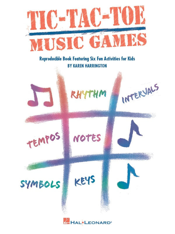 TIC TAC TOE MUSIC GAMES REPRODUCIBLE