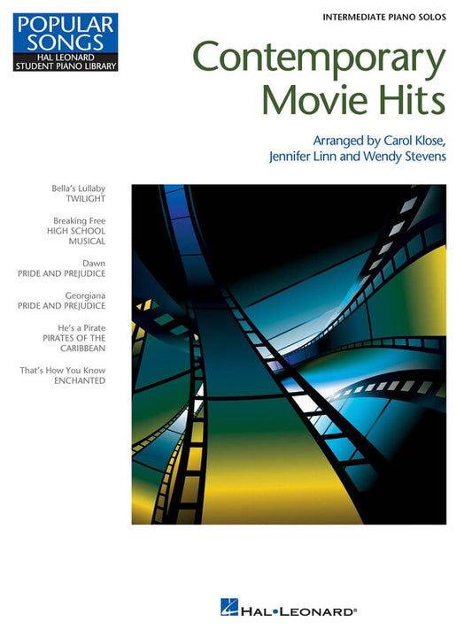 CONTEMPORARY MOVIE HITS INTERMEDIATE PIANO SOLOS