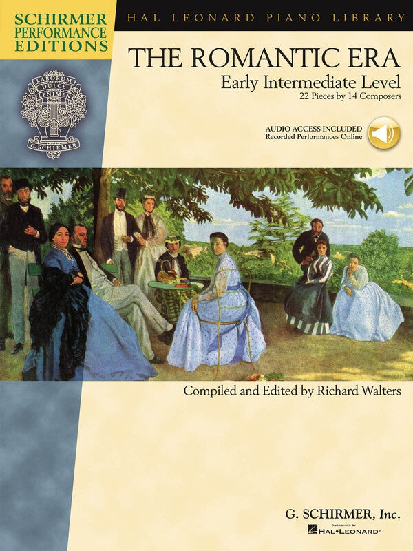 ROMANTIC ERA EARLY INTERMEDIATE PIANO BK/OLA SPE