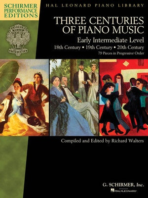 3 CENTURIES PIANO MUSIC 18TH 19TH 20TH EARLY INTERMEDIATE