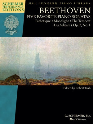 BEETHOVEN - FIVE FAVORITE PIANO SONATAS SPE