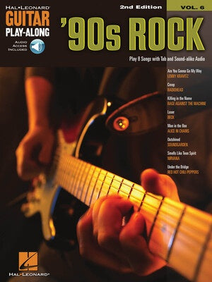 90S ROCK GUITAR PLAYALONG V6 BK/OLA 2ND EDITION