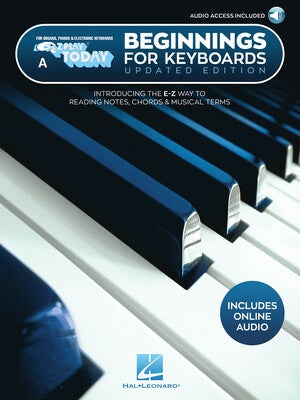 BEGINNINGS FOR KEYBOARDS EZ PLAY A UPDATED ED BK/OLA
