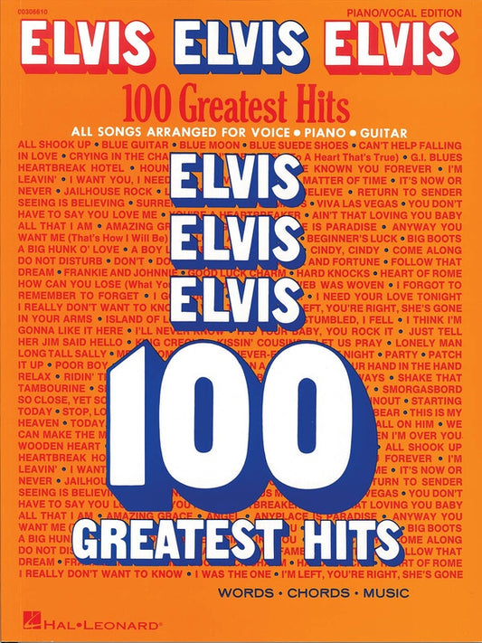 ELVIS ELVIS ELVIS - 100 GREATEST HITS PVG