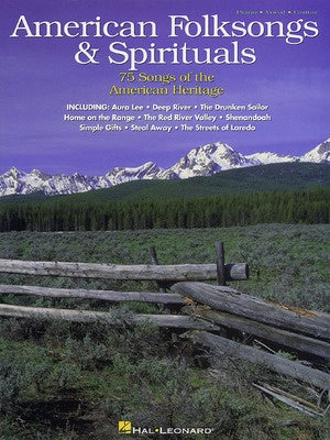 AMERICAN FOLKSONGS & SPIRITUALS PVG