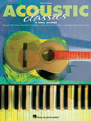 ACOUSTIC CLASSICS EASY PIANO