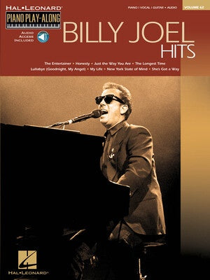 BILLY JOEL HITS PIANO PLAYALONG V62 BK/OLA