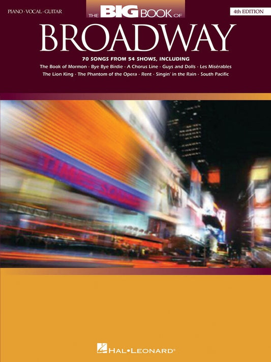 BIG BOOK OF BROADWAY PVG 4TH ED