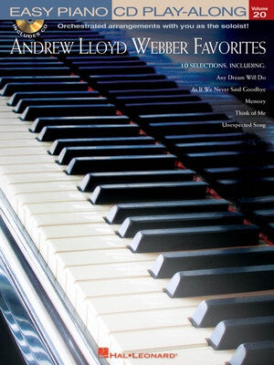 ANDREW LLOYD WEBBER FAVORITES EASY PIANO PLAY AL