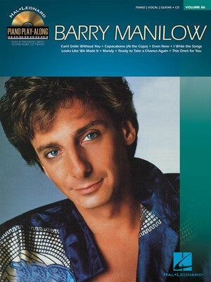BARRY MANILOW PIANO PLAYALONG V86 BK/CD