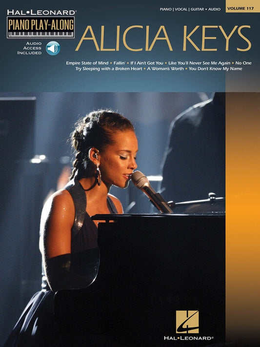 ALICIA KEYS PIANO PLAYALONG V117 BK/OLA