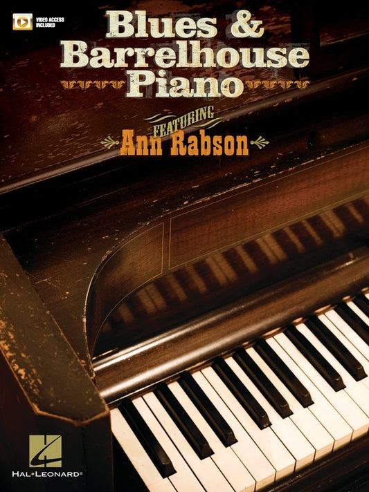 BLUES & BARRELHOUSE PIANO BK/DVD