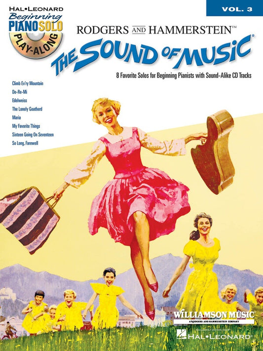 SOUND OF MUSIC BEGINNING PIANO PLAYALONG V3 BK/CD