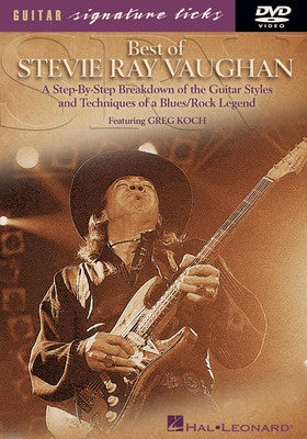 BEST OF STEVIE RAY VAUGHAN SIG LICKS DVD