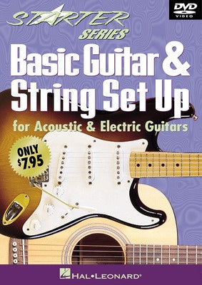 BASIC GUITAR & STRING SET UP DVD STARTER SERIES