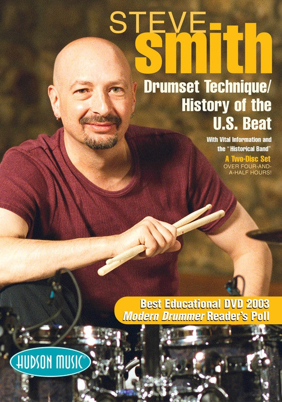 STEVE SMITH DRUMSET TECHNIQUE 2 DVD SET