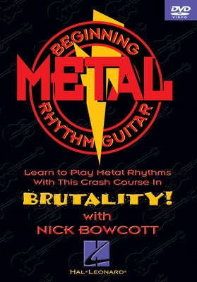 BEGINNING METAL RHYTHM GUITAR DVD