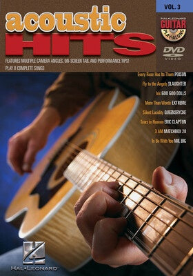 ACOUSTIC HITS GUITAR PLAY ALONG DVD V3