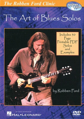 ART OF BLUES SOLOS ROBBEN FORD CLINIC DVD