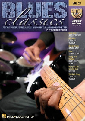 BLUES CLASSICS GUITAR PLAYALONG DVD V23