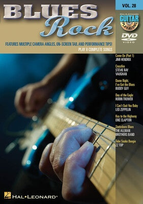 BLUES ROCK GUITAR PLAY ALONG DVD