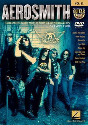 AEROSMITH GUITAR PLAYALONG V37 DVD