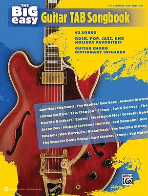 BIG EASY GUITAR TAB SONGBOOK