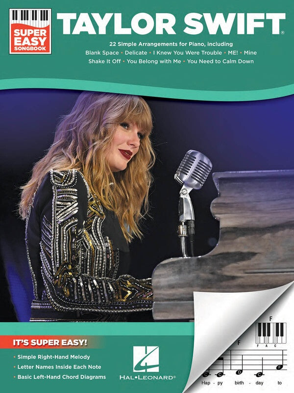 TAYLOR SWIFT SUPER EASY SONGBOOK