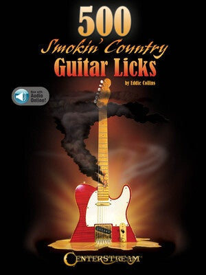 500 SMOKIN COUNTRY GUITAR LICKS TAB BK/OLA