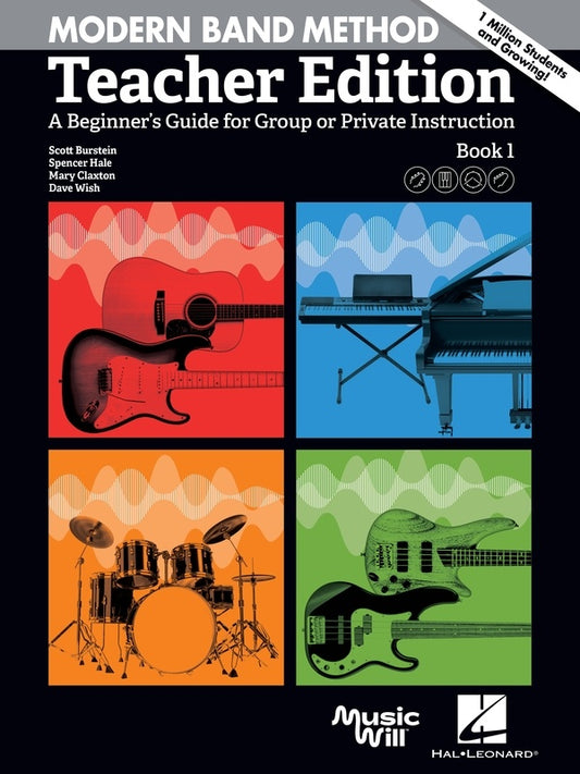 MODERN BAND METHOD TEACHER EDITION BK 1 BK/OLM